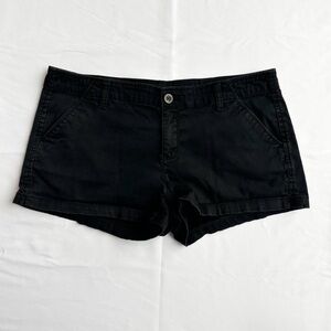 ARIZONA Brand low rise mini black shorts size 9